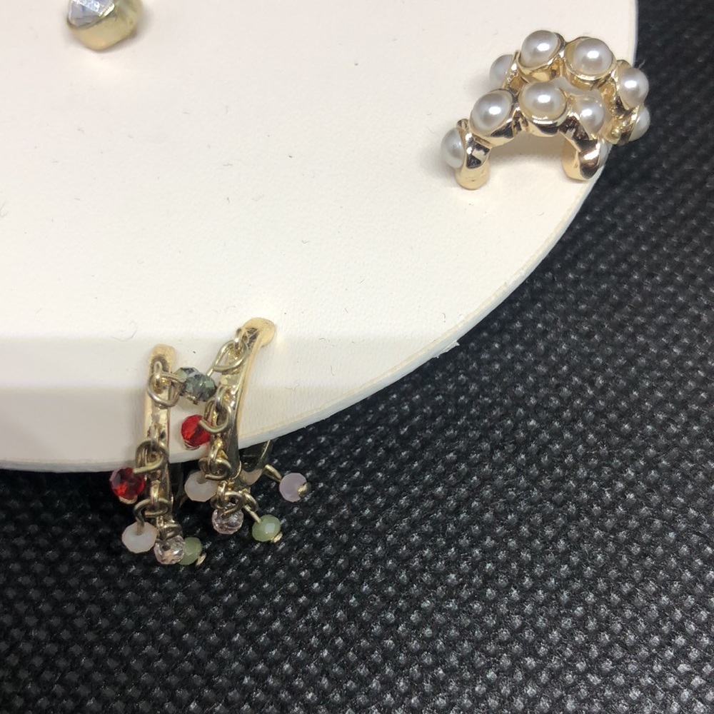LOFT Set of Nine Earrings - Picture 5 of 7